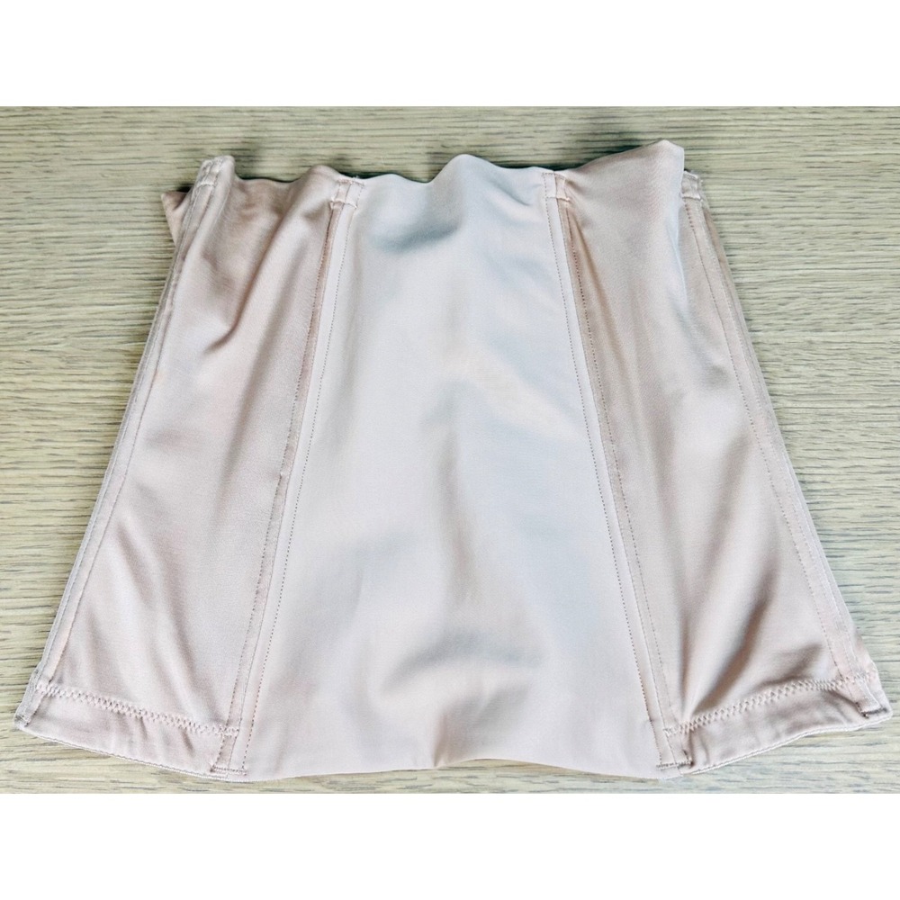 SPANX Boostie-YAY Comfy Corset SPX-1904 Waist Cincher Shapewear Nude Beige M EUC